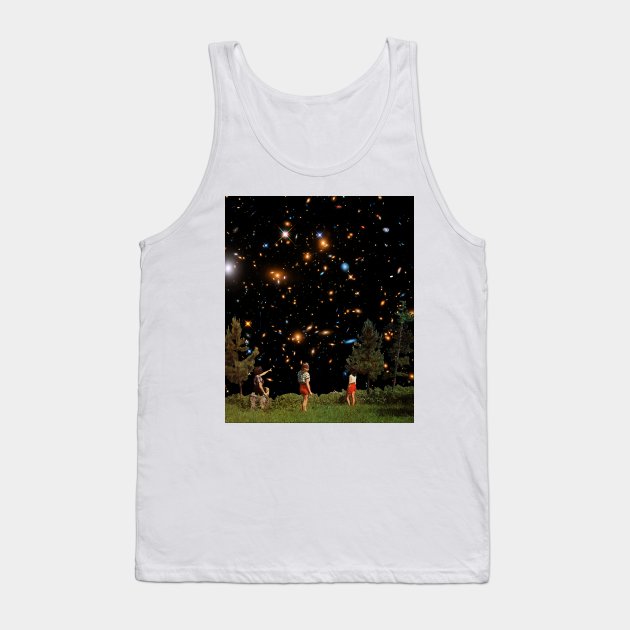 Watching the stars Tank Top by CollageSoul